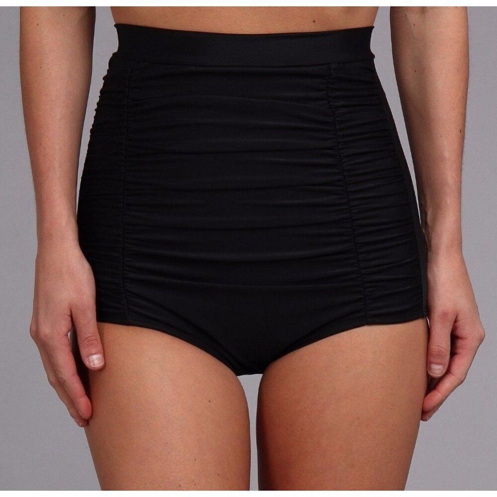 Unique Vintage Monroe BikiniâBottom. Black 3XL US 16